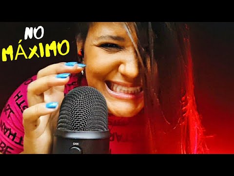 ASMR SONS DE BOCA RAPIDOS I SENSIBILIDADE NO MAXIMO Fast & aggressive no BLUE YETI Binaural