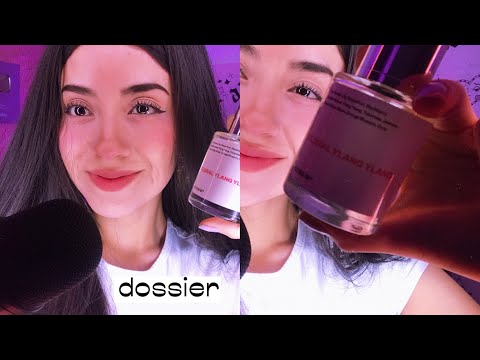 ROLEPLAY | Vendedora de perfumes fit. Dossier 🧡✨ | @dossierperfumes  Andrea ASMR 🦋