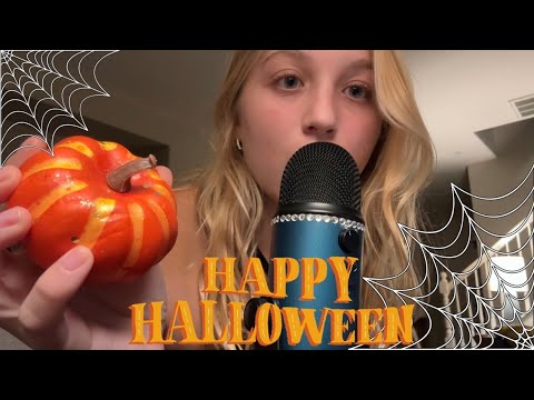 ASMR: Slow, Sleepy Triggers Halloween Addition 🕷️🎃