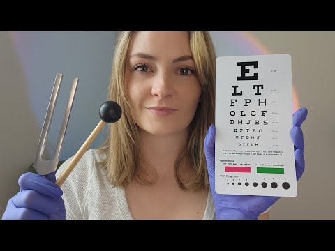 ASMR Realisitic Cranial Nerve Exam