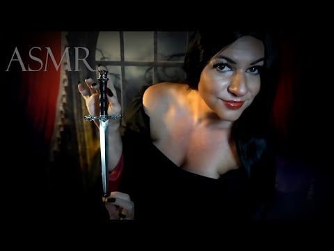 ASMR  Morticia Addams Tortures You {Personal Attention}