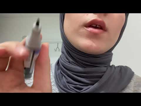 MOUTH WORDS ASMR , PAİNTİNG YOUR FACE ASMR SLEEP 😴