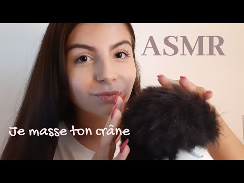 ASMR FRANÇAIS ♡ Un massage crânien pour t'endormir (whispering, mouthsound, massage) ♡