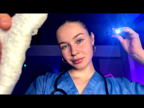 You’ll Be Asleep Before the Check-Up Ends 🛏️ ASMR Night Nurse Exam