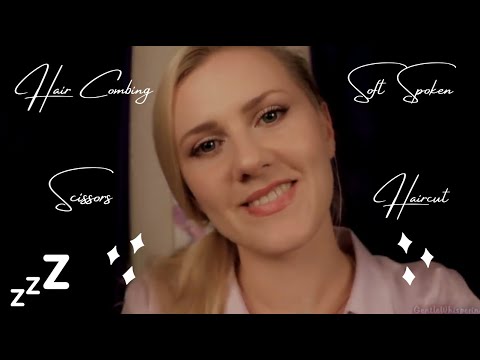 Gentle Whispering ASMR Scissors Compilation | Cutting, Combing, Haircut, Soft Spoken