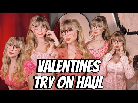 Valentines Try on Haul!!! / soft spoken/ 5 outfits