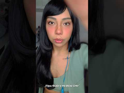 SUA TELA ESTA CHEIA DE FIOS DE CABELO, ME DEIXE TIRAR #ASMR