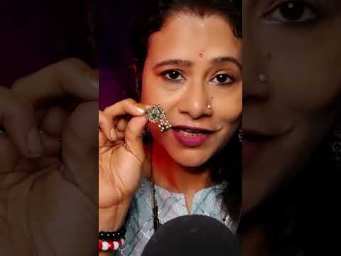 Asmr Indian jewelry seller roleplay #asmr #sleepasmr #tingles #asmrghosal #visualtingle