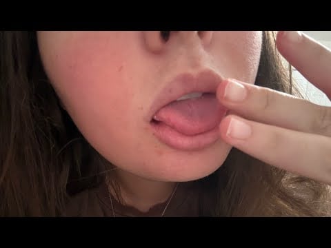 Lens Licking and Spit Painting ASMR