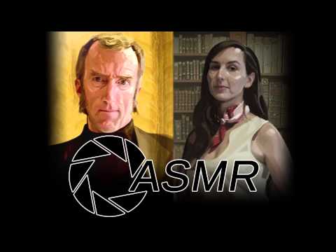 [ASMR] Binaural Cave Johnson & Caroline (feat. Heather Feather)