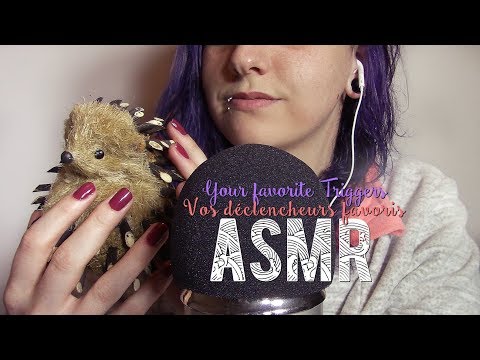 ASMR Français  ~ Your favorite Triggers / Vos déclencheurs préférés