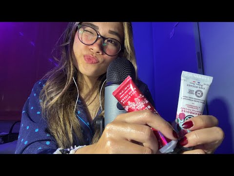 ASMR - Sonidos con Crema🧴🇪🇸 (sticky sounds/hand sounds)