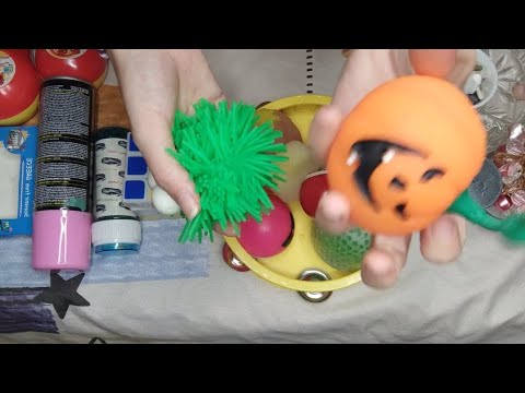 Asmr various rattling sounds!!! (tapping, scratching, rattling)no talking except 3,4 times!!!