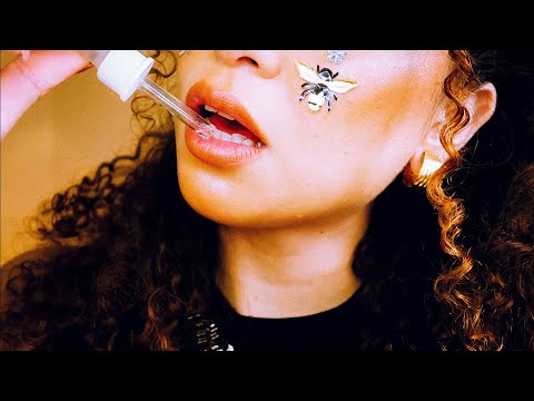 ASMR CONTA GOSTAS  | GLASS DROPPER LID SOUNDS