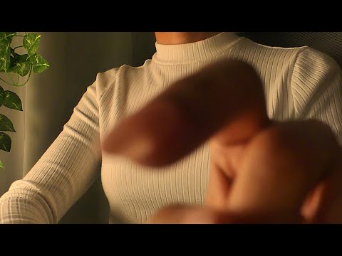 ASMR tracing your face🖐️💖 - light scratching, skin tapping (no talking)