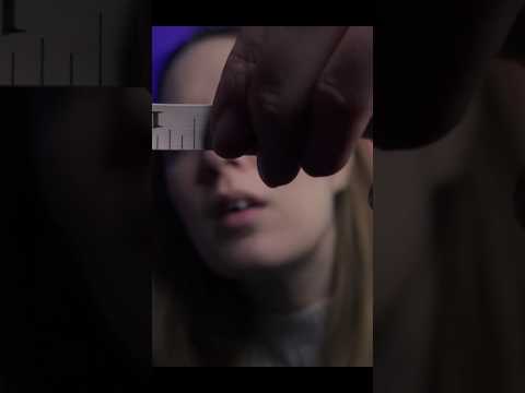 [Preview] ASMR Quietly Measuring Your Face For Deep Relaxation & Sleep