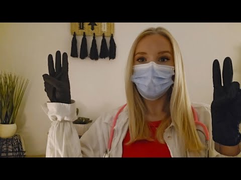 ASMR Doctors medical visit - cranial exam | face touching | personal attention | soft spoken |