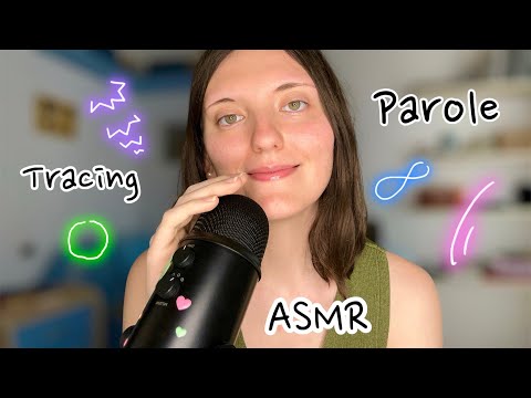 VIDEO RICHIESTA: TRACING E PAROLE TRIGGHEROSE ASMR 🤍💤