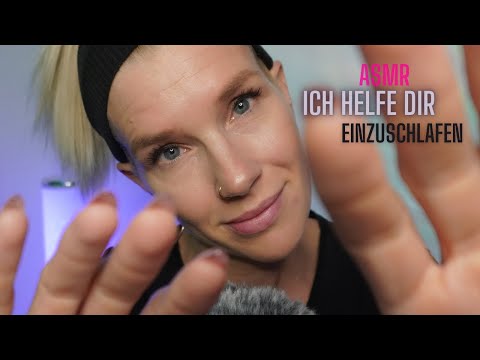 ASMR Du kannst nicht einschlafen - Ich bin für dich da ( WHISPERING, MOUTH SOUNDS, FACE MASSAGE )