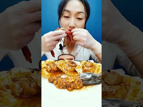 🦐✨ Massive Seafood Feast 🎵💫😋  대형 해산물 Feast #SeafoodFeast #해산물먹방