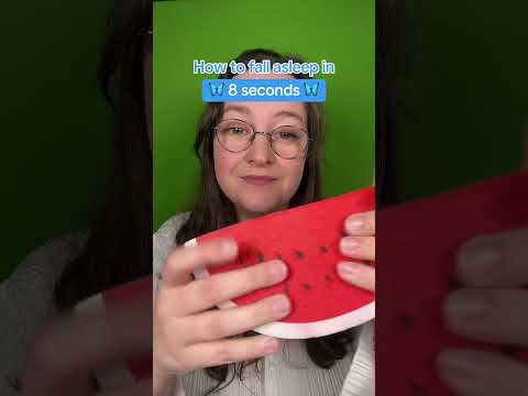 How to fall asleep in 8 seconds #asmr #asmrsounds #asmrrelax #asmrtingles #asmrsleep #relax