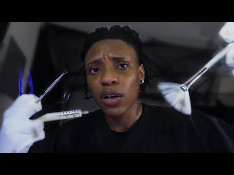 ASMR Ear Cleaning Exam | *Ears POV* Sarcastic Doctor Roleplay