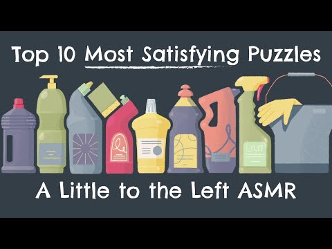 ASMR ✨ The Top 10 MOST Satisfying Puzzles in A Little to the Left! ✨ #Ad