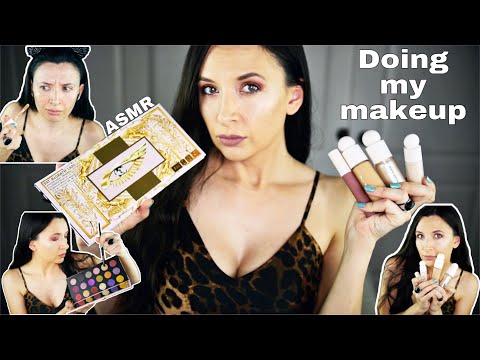 Doing my makeup *ASMR