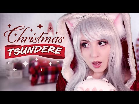 ASMR Roleplay - Christmas With Your Tsundere-Maid Jun! ♥