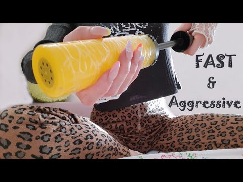 ASMR 🎈Fast Aggressive Lofi Random💤