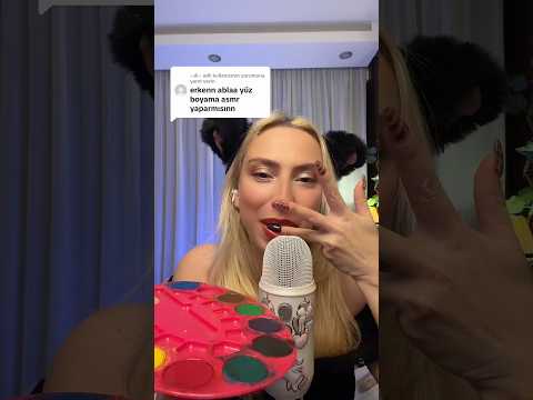 Benim en güzel resmimsin ! #spit #spitpaintingasmr #asmrspitpainting #asmrsounds #asmrvideo