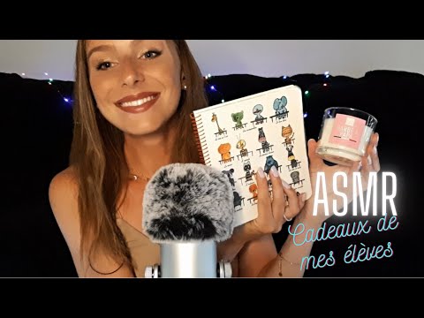 ASMR - Les CADEAUX de mes élèves ! 🥰👩‍🏫