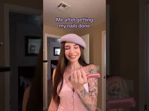 Me after getting my nails done