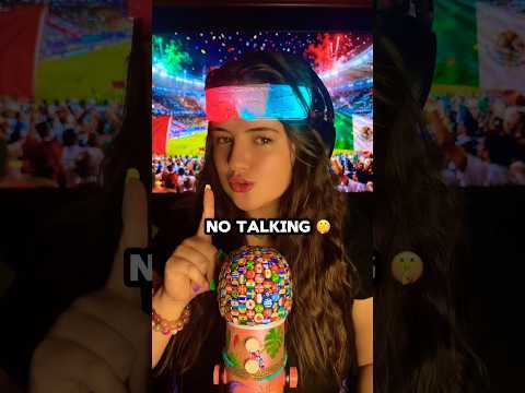 World Cup mic no talking ASMR!!! Rate it 1-10? 🌎🏆