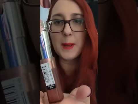 asmr lipstick tubing trigger. fast and aggressive ASMR lipstick tubing lid sounds.