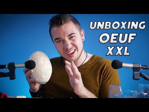 ASMR : J'OUVRE UN OEUF XXl DE DINOSAURES ! 🦃