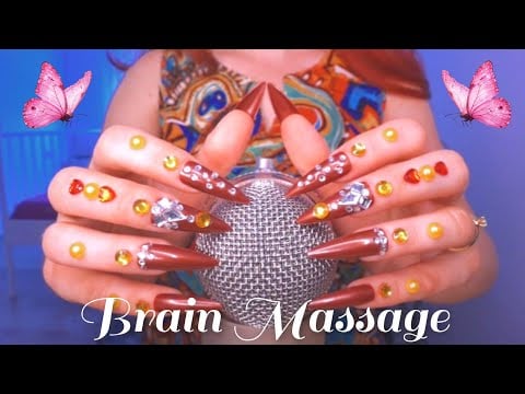 ASMR BRAIN Massage ✨ Super Tingly Triggers ✨ Scratching, Tapping, Crunchy Sounds, No Talking ASMR