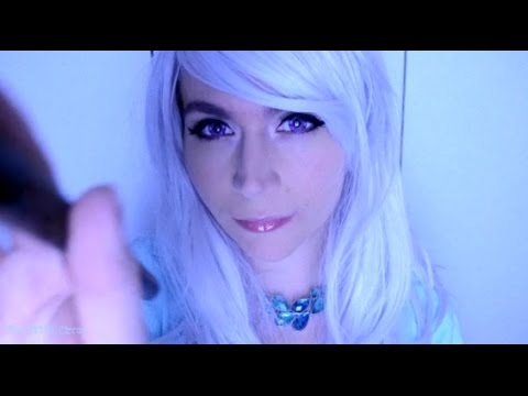 ASMR Camera Brushing & Touching w/ Positive Affirmations . Layered Whispers