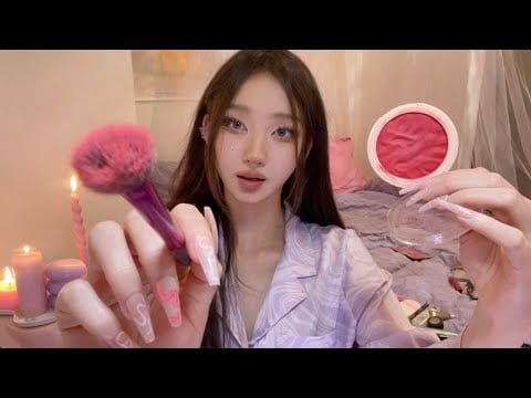 ASMR Strange girl ruins your party makeup (Did she do it on purpose?)