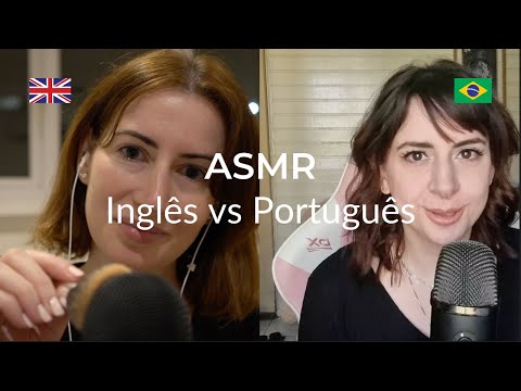 ASMR Inglês (Solange Prata)  e Português (Dragonath)