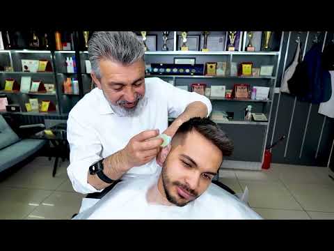 ULTIMATE ASMR BARBERSHOP: SODA HAIR WASH, HEAD MASSAGE DEEP RELAXATION!