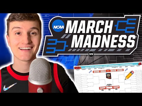 ASMR | FULL March Madness 2024 Bracket Predictions (whisper ramble)