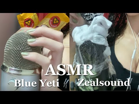 ASMR Qual microfone você prefere? (Blue Yeti vs Zealsound)