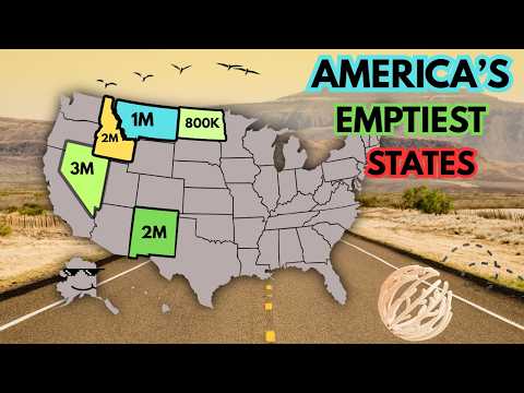Why NOBODY Lives in These 10 Empty States