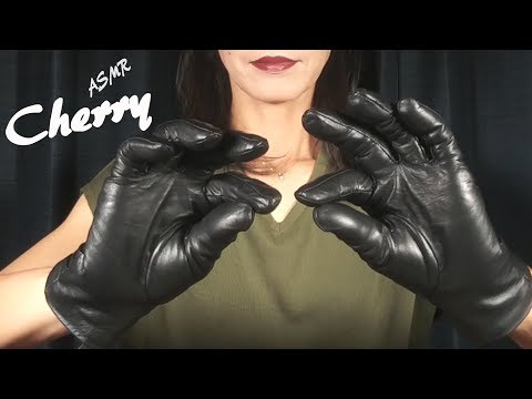 【ASMR】Leather Gloves Slowly Rubbring Sounds 가죽장갑을 끼고 천천히 문지르기  / 革手袋がゆっくりと擦れる音