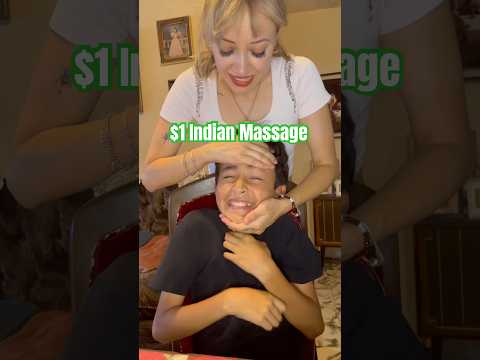 $1 Dollar Indian Massage #asmr