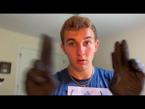 Asmr fast 1 minute cranial nerve exam