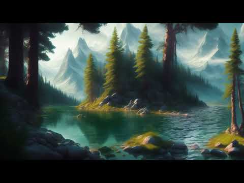 Rain Sounds In A Mystical Land - 1 Hour