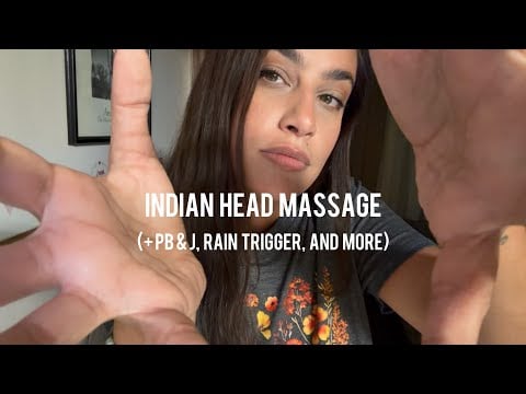 Fast Aggressive ASMR | Indian Head Massage, PB & J, Cold Rollerball…