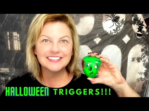 ASMR | Halloween Triggers Tapping & Scratching 🎃💗✨